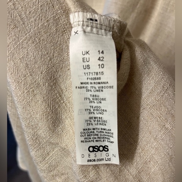 ASOS Designs Linen dress - Picture 7 of 7